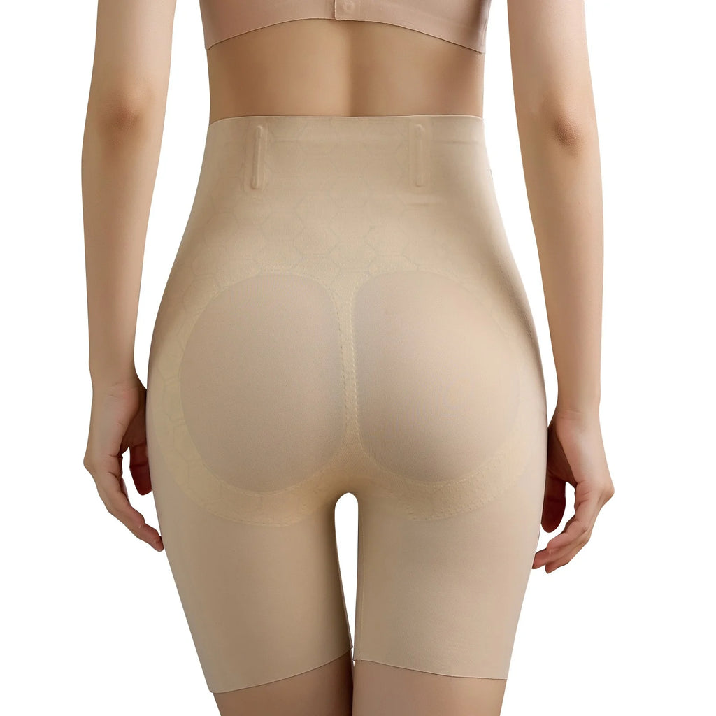 Womens Shapewear High Wasit Tummy Control Corset Shaper Smooth Seamless Body Trainer Khaki 3XL