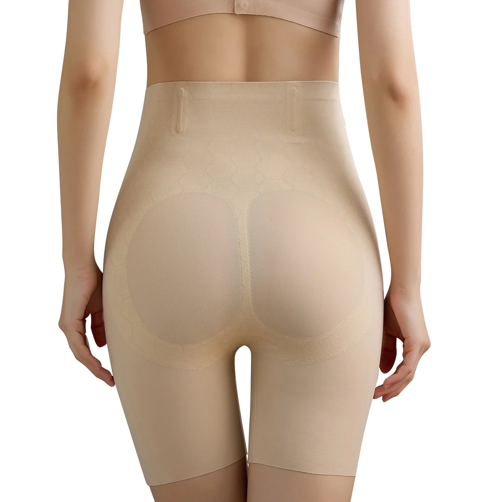 Womens Shapewear High Wasit Tummy Control Corset Shaper Smooth Seamless Body Trainer Khaki 3XL