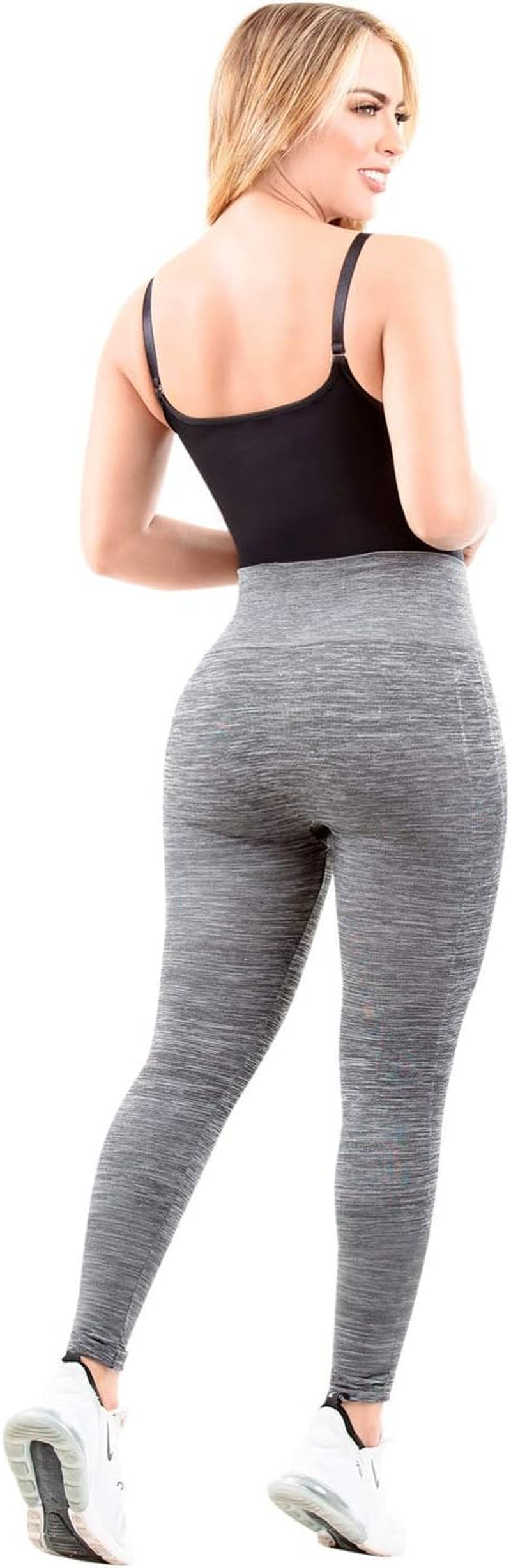 21838 High Waisted Butt Lifter Leggings for Women | Pantalones Deportivos Levanta Cola